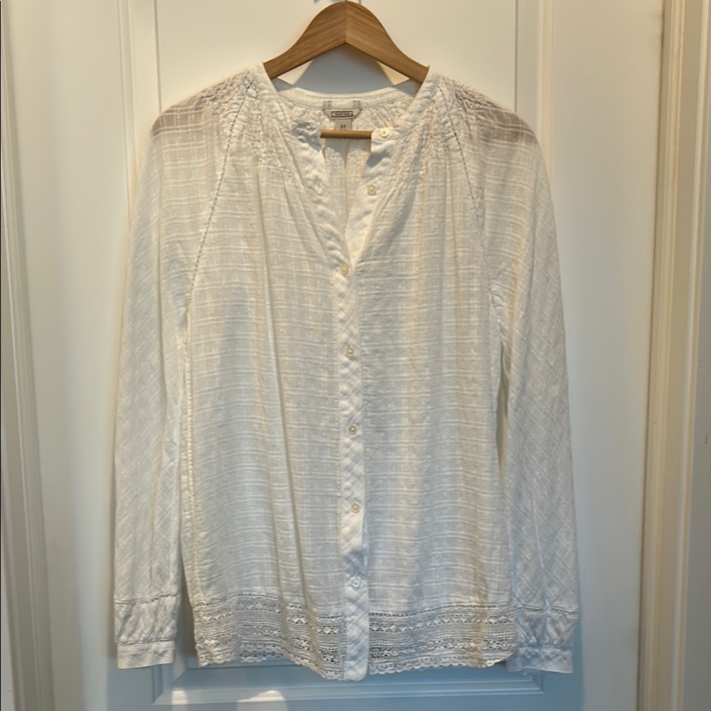 Point Sur JCrew Button-Up Top